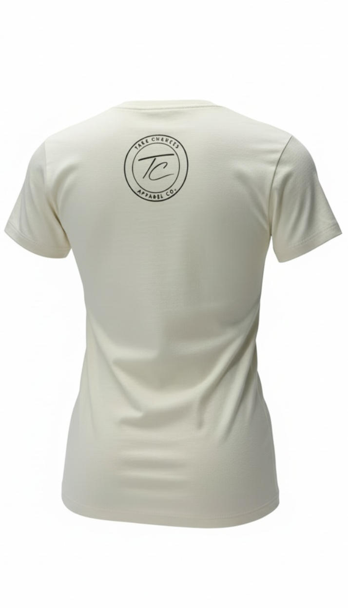 Women's Take Chances Essential Tee — Sand Edition