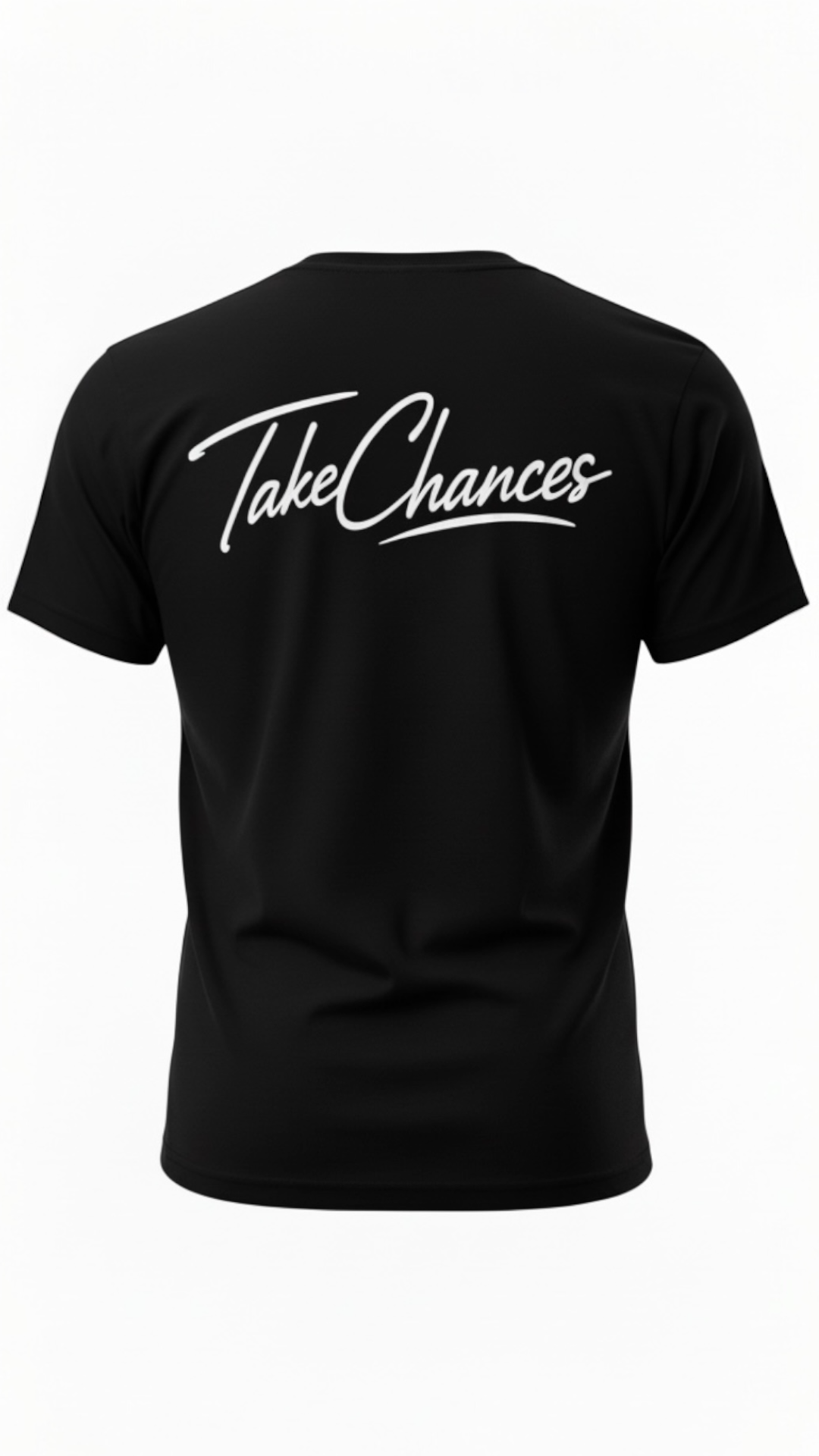 Take Chances Signature Tee — Black Edition